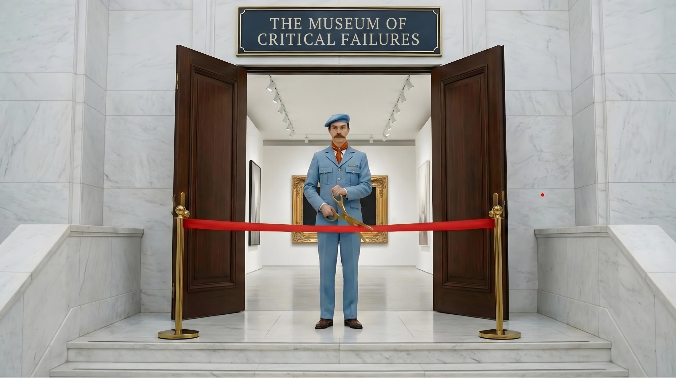 The Museum of Critical Failures — Core dna campaign